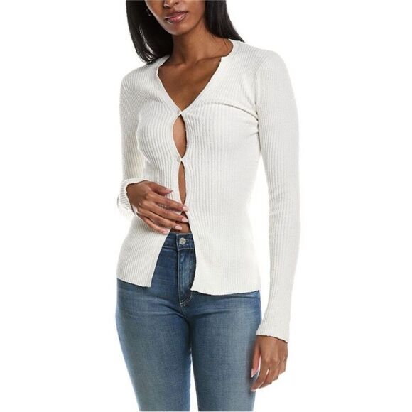 A.L.C. Womens Rib Miller Cardigan NWT $395 - Picture 6 of 7